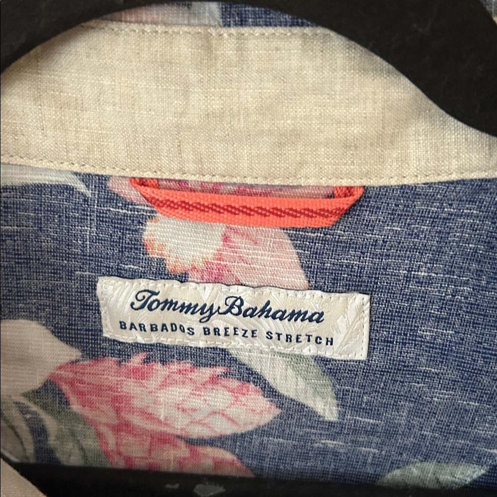 Tommy Bahama Men's XXL Linen Blend Barbados Breeze Beach‎ Coastline Long Sleeve - Picture 2 of 7